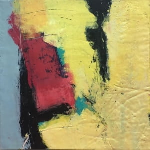 abstract encaustic painting sweet dreams