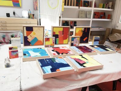 paintings for small works art fair