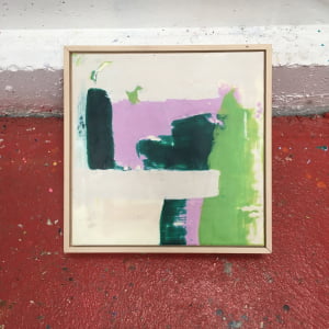 small encaustic painting